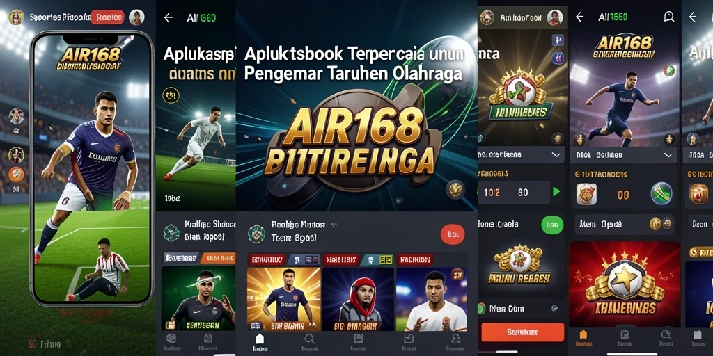 Tampilan gameplay Sportsbook yang menarik dan interaktif di AIR168.