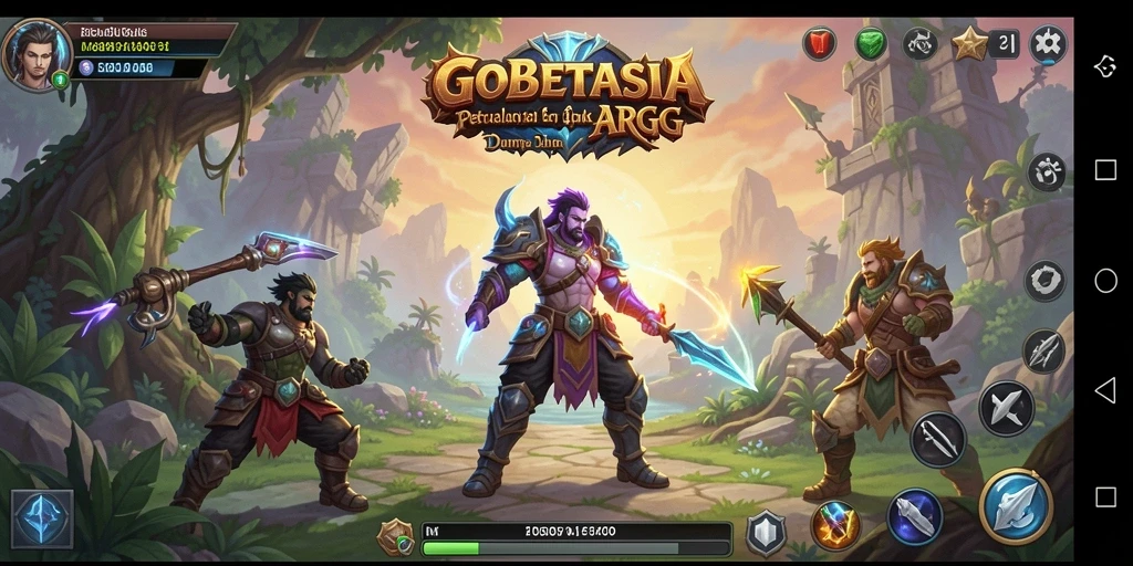 Tampilan gameplay seru yang mendebarkan di GOBETASIA.