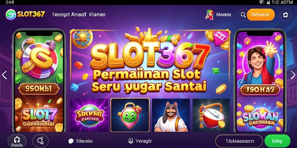 Tampilan screenshot SLOT367 menampilkan keseruan gameplay slot dengan berbagai tema dan animasi menarik.