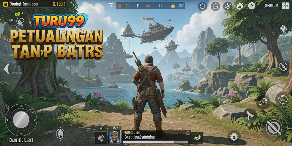 Tampilan menakjubkan dari gameplay Open World TURU99.
